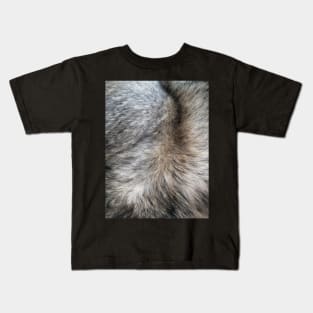 Rabbit fur effect Kids T-Shirt